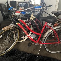 3 Bikes, $30 A Piece Or $75 For All 3