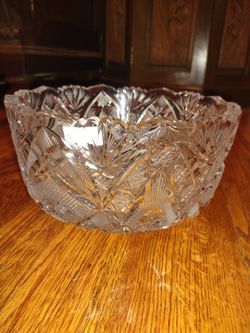 Bohemian Crystal Bowl