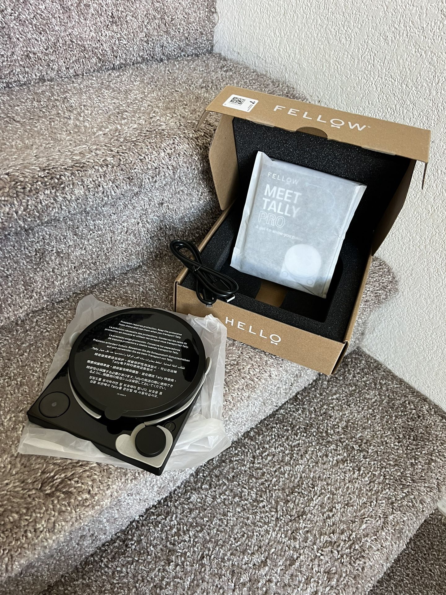 New Fellow Tally Pro Precision Scale | Studio Edition