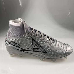 Zapatos pirma de botita color plata