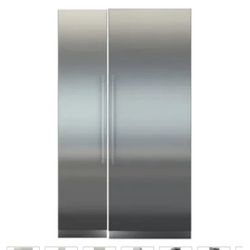 Liebherr Monolith 48” Side-by-Side Column Set – Panel Ready