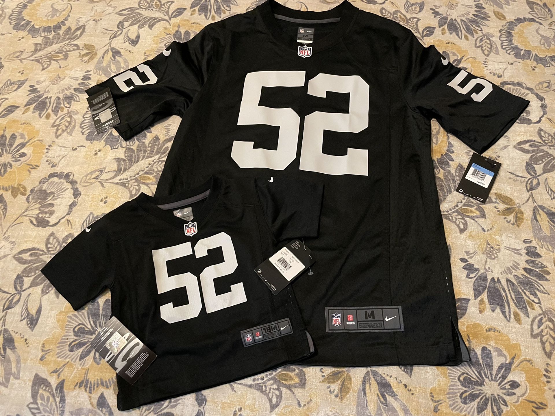 NFL 🏈   MACK OAKLAND RAIDERS JERSEYS