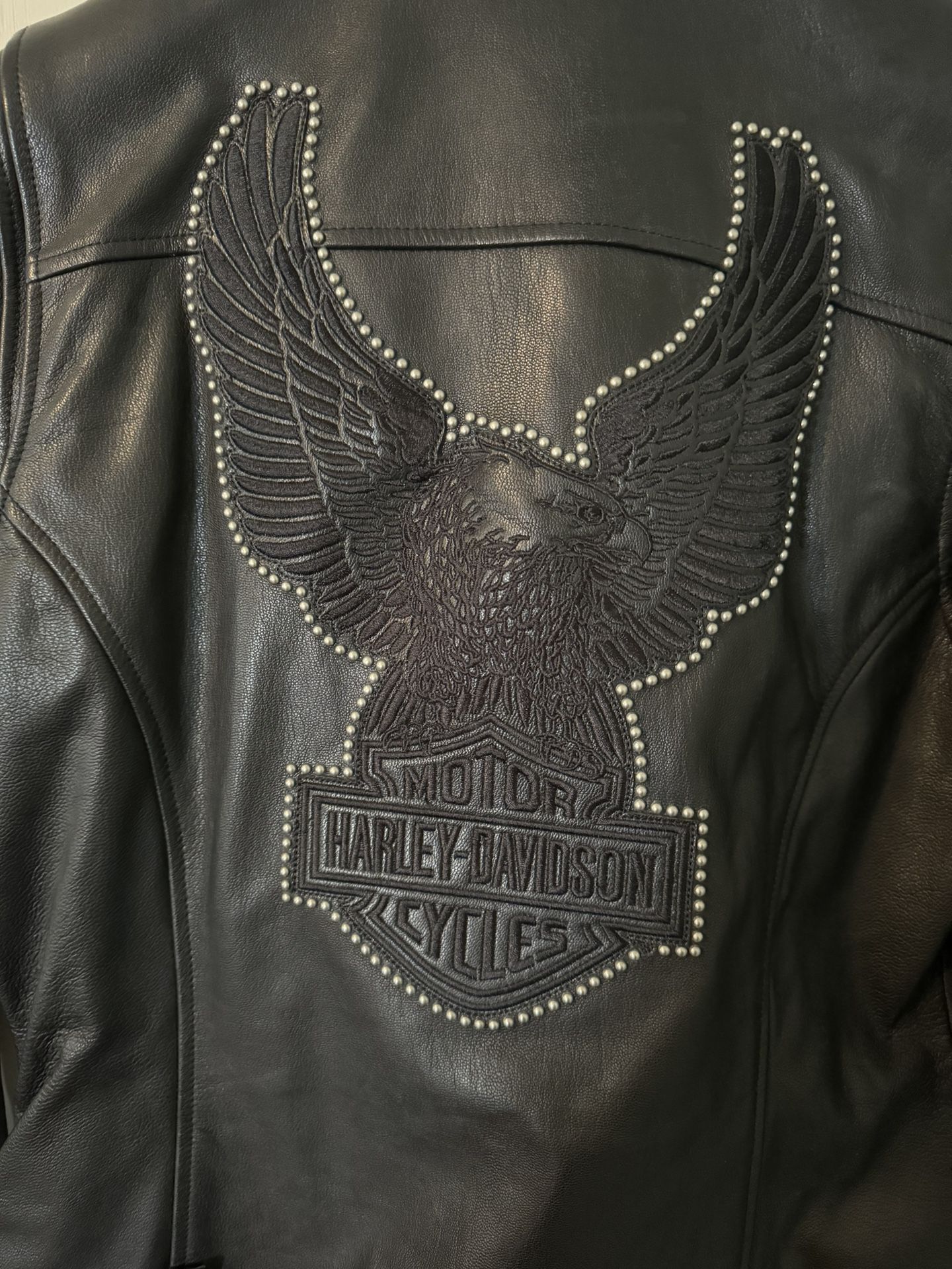 New Women’s Large Harley Davidson Leather Jacket 