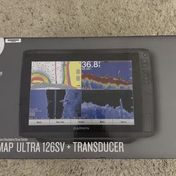 Garmin Echo map Ultra 126sv + Gt54uhd-tm  
