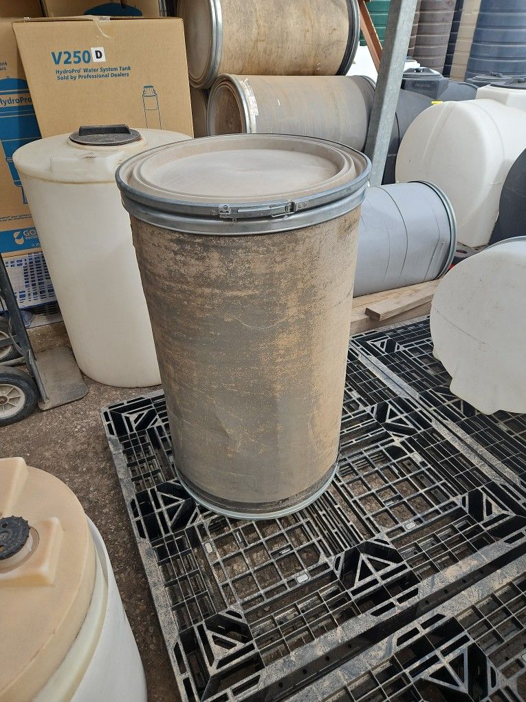 55 Gallon Cardboard Barrels