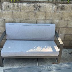 Outdoor Loveseat & 2 Chairs