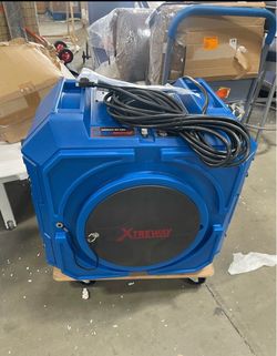 New Xtreway 650CFM Hepa Air Scrubber w/ 4-Stage Filtration Stackable Negative Air Machine