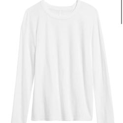 NWT Banana Republic White Long Sleeve