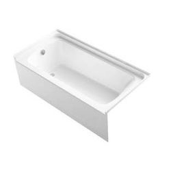 Bathtub - Sterling Ensemble 60” x 30” Soaking Bathtub with Left Drain in White