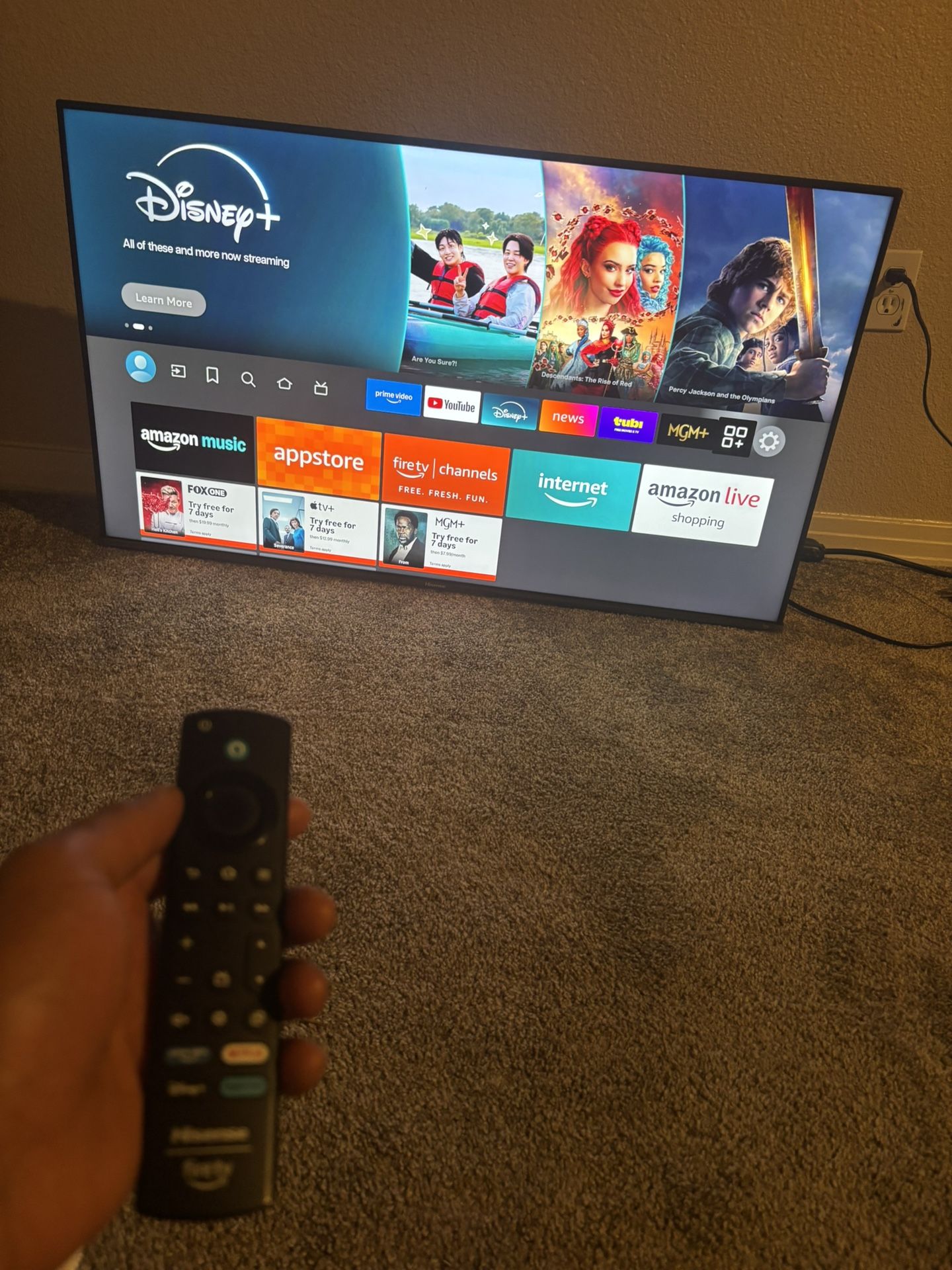 43 Inch Roku Smart Tv $175