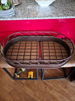 Oval Metal Wire Basket Tray