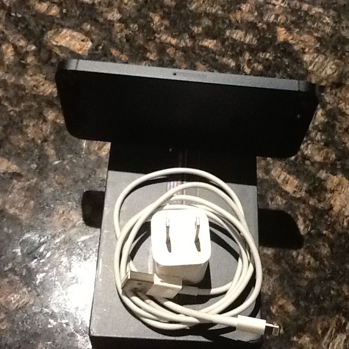 iPhone 5 with New Power cord and Plug