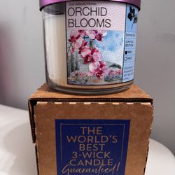 NWT NIB limited Edition B&BW Orchid Blooms