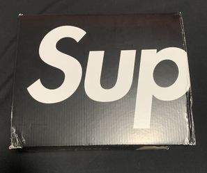 Supreme x Giro Syntax Mips Cycling Road Bike Helmet Black White Size Large