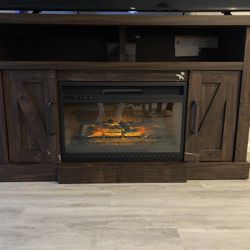Electric fireplace Tv Stand 