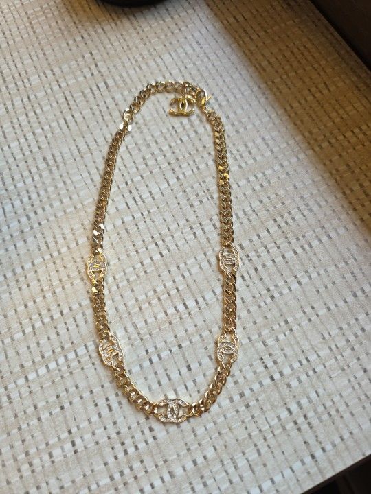 Beautiful Gold Cc 22s Necklace