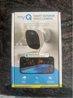MyQ Smart Outdoor Wired Cameras