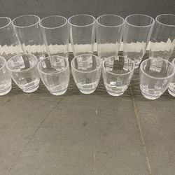 Clear plastic Cup Set