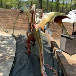 Large Fiberglass DRAGON  Outdoor /indoor