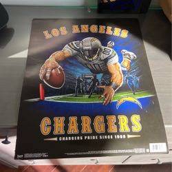 LA Chargers Poster