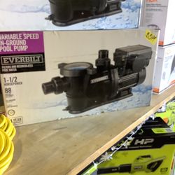 Everbilt 1.5 HP Variable Speed Pool Pump