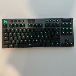 Logitech - G915 LIGHTSPEED TKL Wireless Mechanical GL Tactile Switch Gaming Keyboard