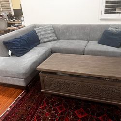 Living Spaces Sectional