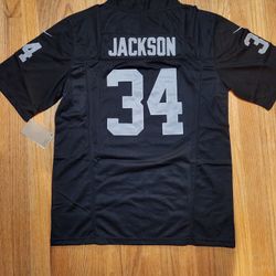 NFL Las Vegas Raiders football uniform No.34 Bo Jackson jersey