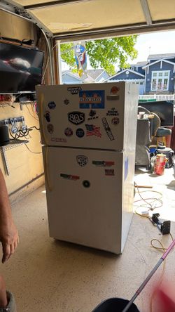 Garage fridge