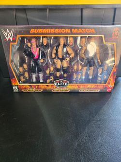 WWE Elite Submission Match Bret Hart, Steve Austin & Ken Shamrock