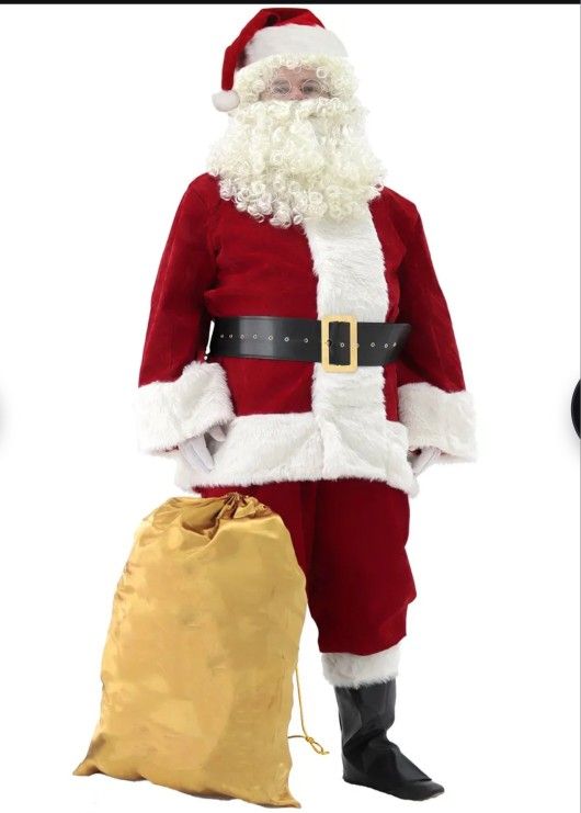 11 Piece Santa Suit