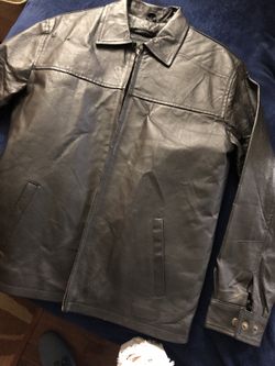 Leather jacket
