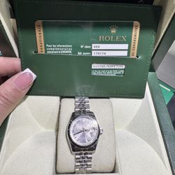 Rolex Datejust 26mm 179174 Lady Stainless Steel Automatic Silver