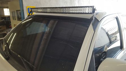 Led light bars curved and straight bar brackets and wire harness