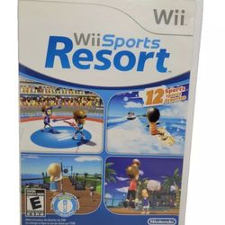 Wii Sports Resort (Nintendo Wii, 2009) Complete With Manual CIB Tested