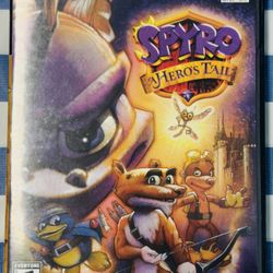 Spyro: A Hero's Tail (Sony PlayStation 2, 2004) With Case/Manual!