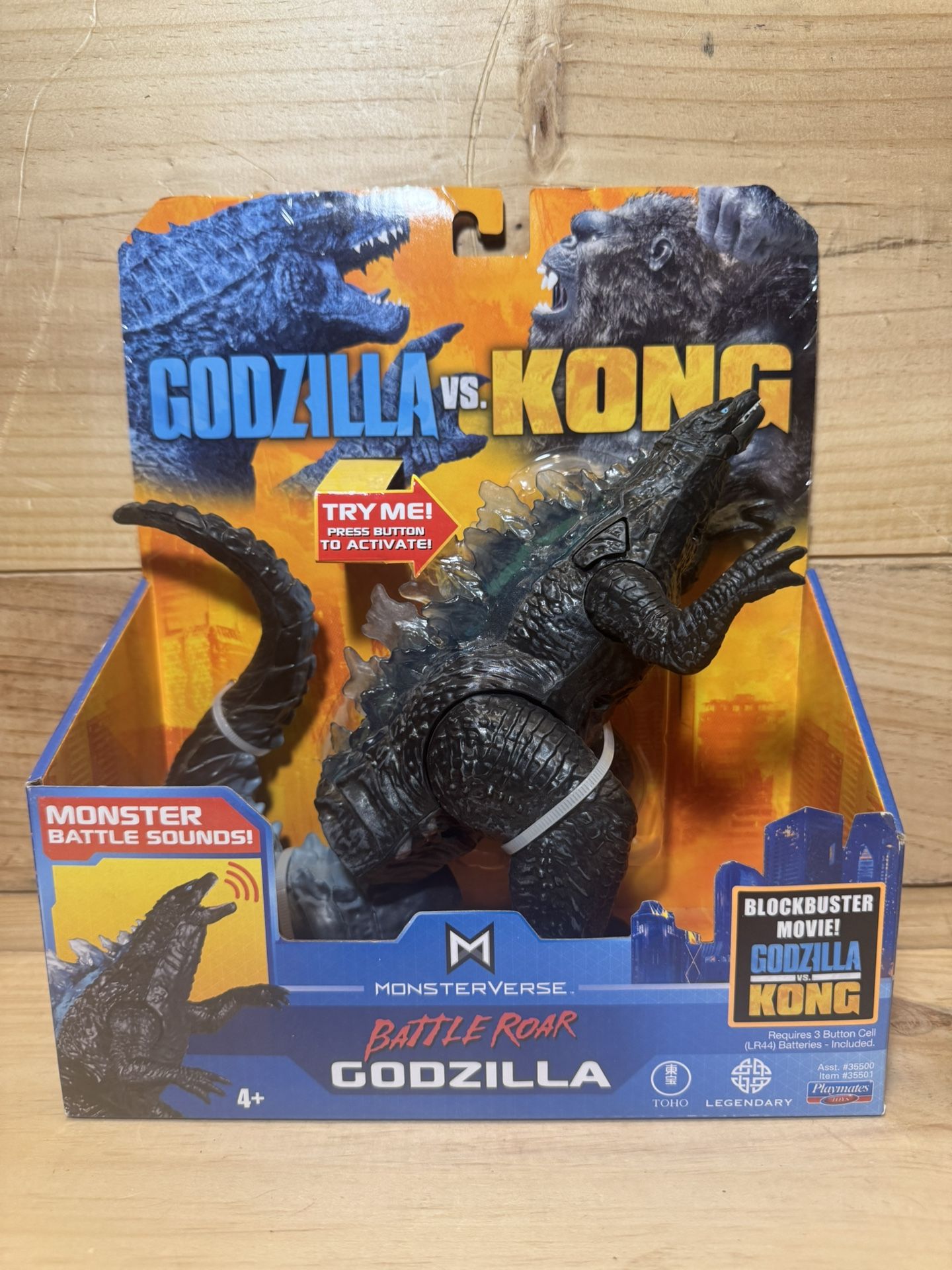 New King Kong vs Godzilla Battle Roar Godzilla
