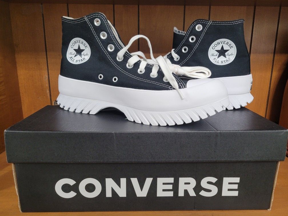 New Converse Chuck Taylor All Star Lugged 2.0 Black A00870C Sz Men 9 Womens 11