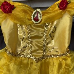 Disney Princess Bella Dress Size 5/6