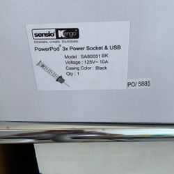 Power Pod 3X Power Socket And USB
