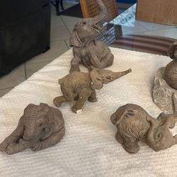 “The Herd” Elephants Statues  Collection 