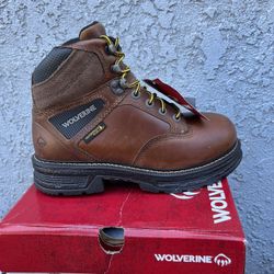 WOLVERINE SOFT TOE BOOTS SIZE 10.5 