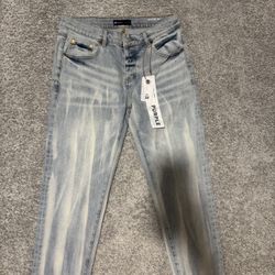 Light blue Purple Jeans