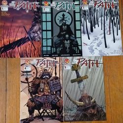 The PATH COMIC BOOK Issue 1 Thru 5 Samuri Han Jinn 2002 