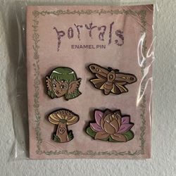 Melanie Martínez Portals Death Enamel Pin Set