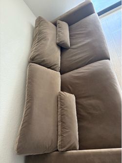 Brown couch