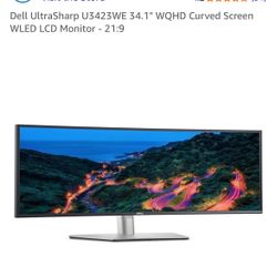 Dell U3423WE 34.1" WQHD Curved