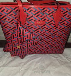 Authentic Versace Handbag Purse