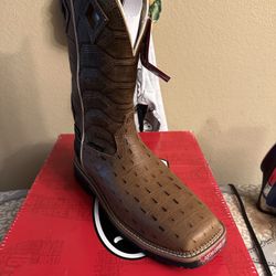 Justin Derrickman 12" Waterproof Composite Toe Work wBoots for Men - Hybred Collection Mens 9 wide