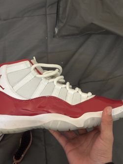 JORDAN 11 CHERRY CHECK DESCRIPTION